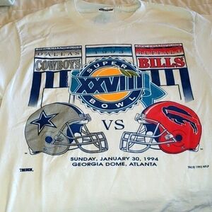 Super Bowl 28 tee shirt